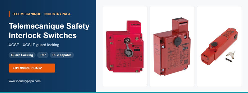 Telemecanique Safety Interlock Switches | XCSE & XCSLF