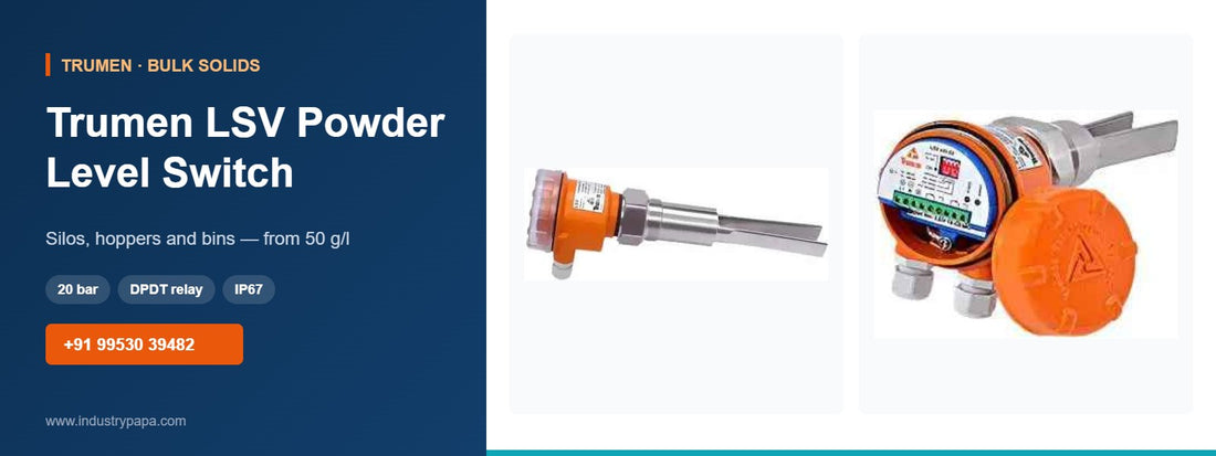 Trumen LSV Vibrating Fork Level Switch for Powders & Solids
