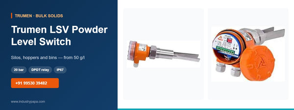 Trumen LSV Vibrating Fork Level Switch for Powders & Solids