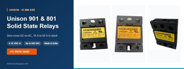 Unison 901 & 801 Solid State Relays: 45 mm SSR Guide
