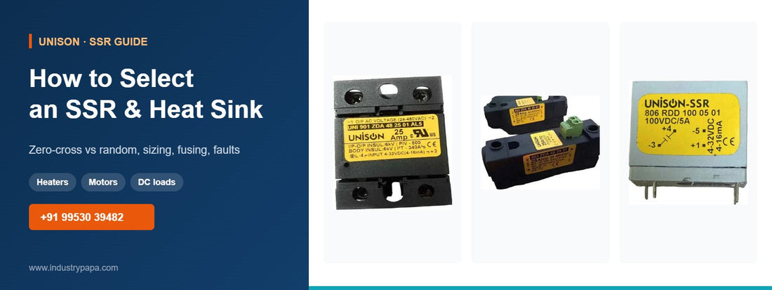 How to Select a Solid State Relay and Heat Sink: Unison SSR Guide