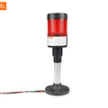 VXT-TL55-R-ALC-A-1M 1-Stack LED Tower Light – Red Steady Signal Tower without Buzzer (55mm, 24V AC/DC, 1m Wire) Industrial Warning Light & Machine Status Indicator