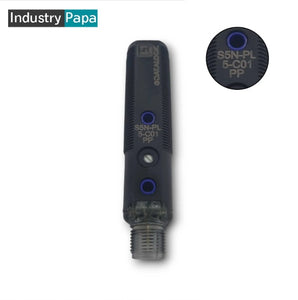 Datalogic S5N-PL-5-C01-PP M18 Laser Diffuse Sensor | PNP NO-NC, 5m - Datalogic | Industrypapa