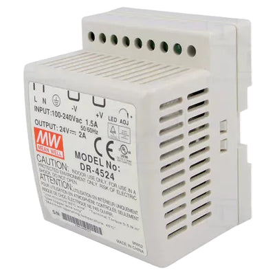 Mean Well DR-4524 AC-DC Power Supplies