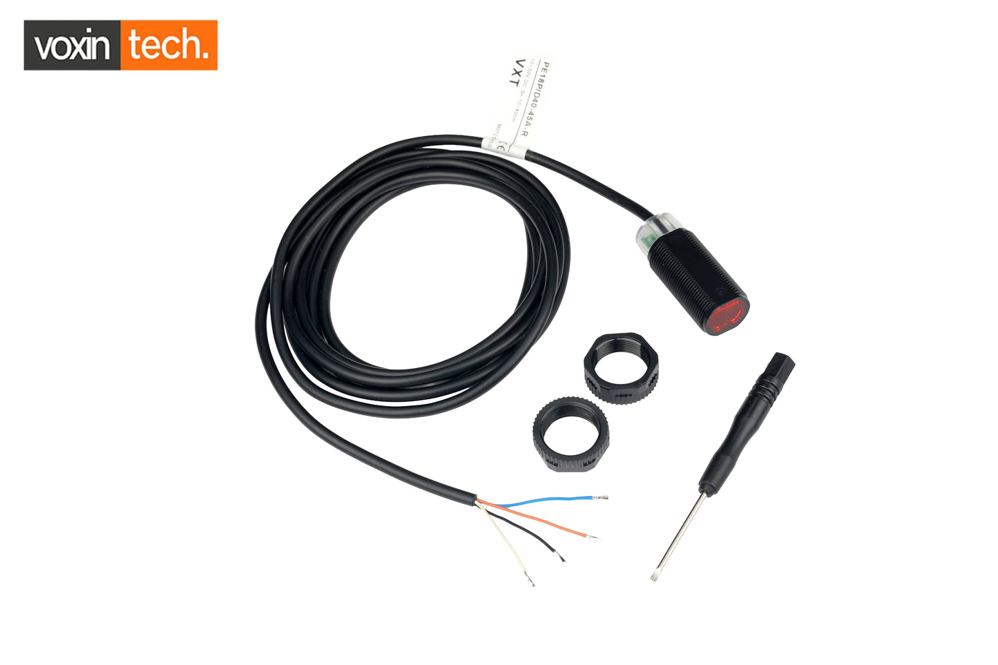 Voxintech  Photoelectric Sensor PE18P/D40-45A-R 