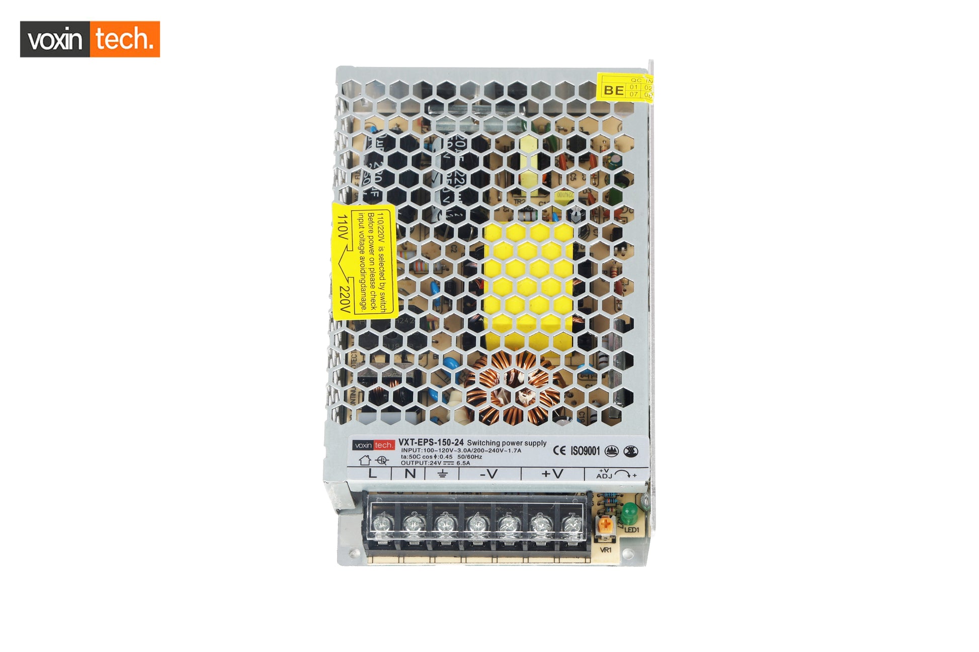  Voxintech  1U Ultra-Thin Enclosed Switching Power Supply VXT-EPS-150-24 