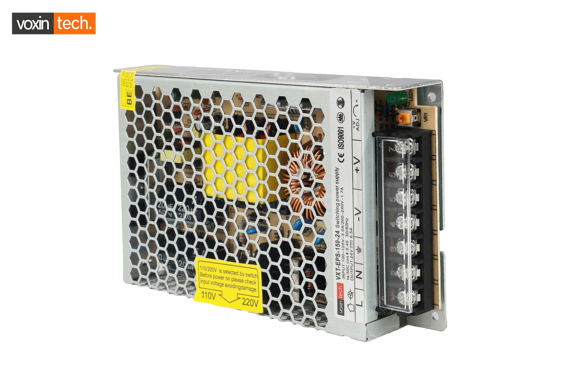  Voxintech  1U Ultra-Thin Enclosed Switching Power Supply VXT-EPS-150-24 