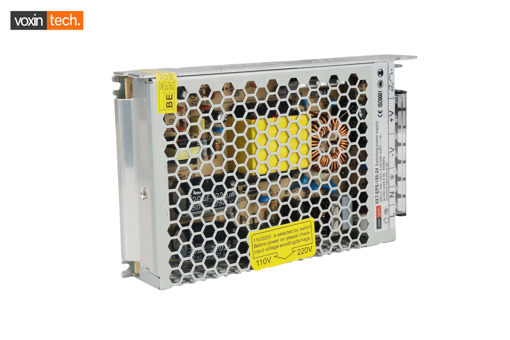  Voxintech  1U Ultra-Thin Enclosed Switching Power Supply VXT-EPS-150-24 