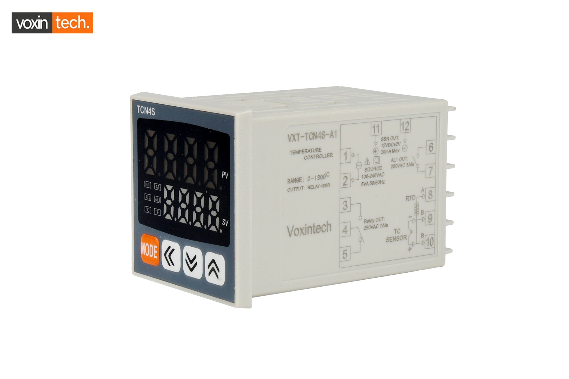  Voxintech Dual Display PID Temperature Controllers VXT-TCN4S-A1 